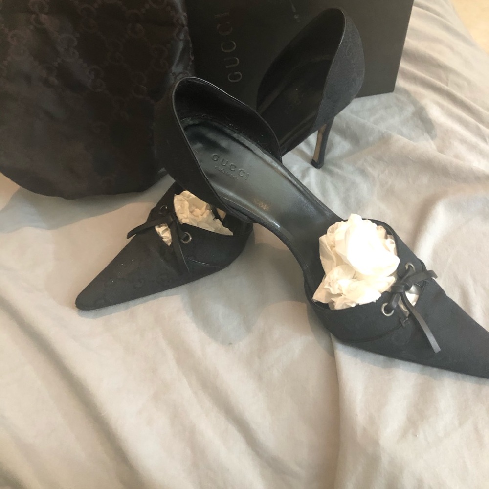 Gucci Scar Tess S. Cuoio Womens Heels